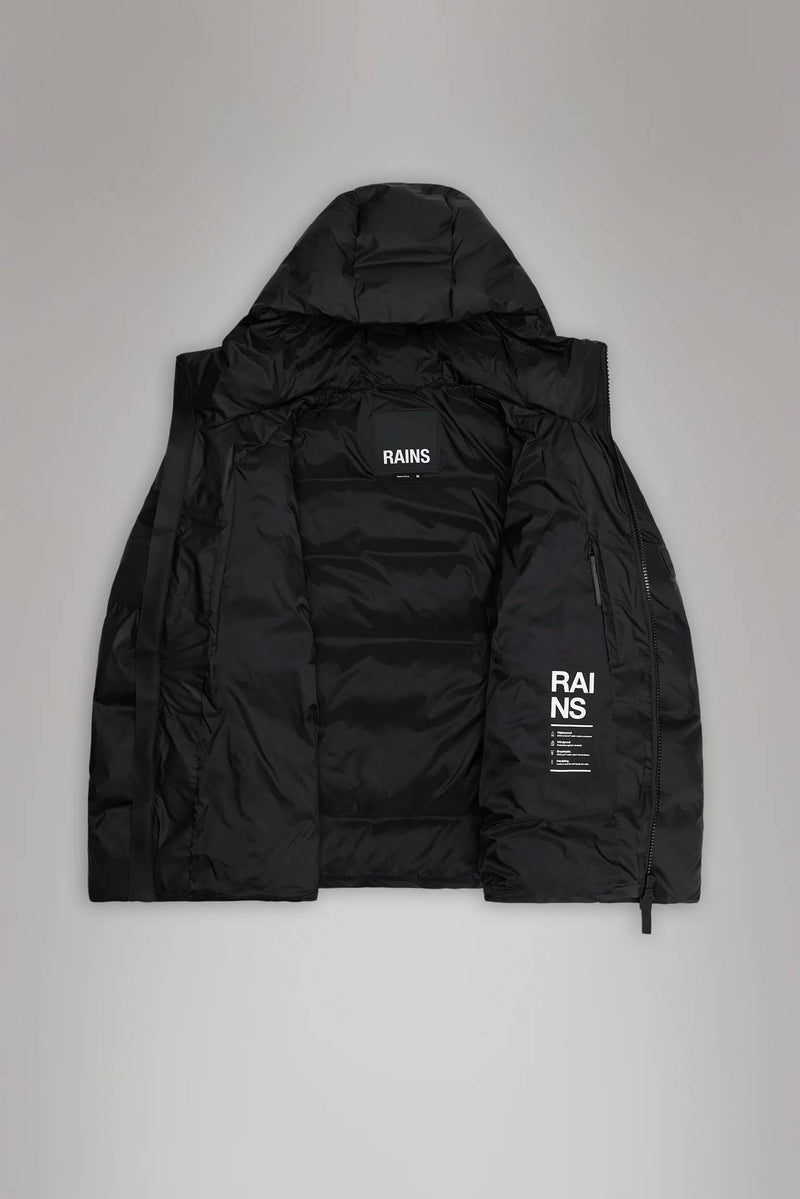 Rains Alta Puffer Jacket W3T3 (Black)