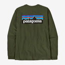 Patagonia M's L/S P-6 Logo Responibili-Tee (Torrey Pine Green)