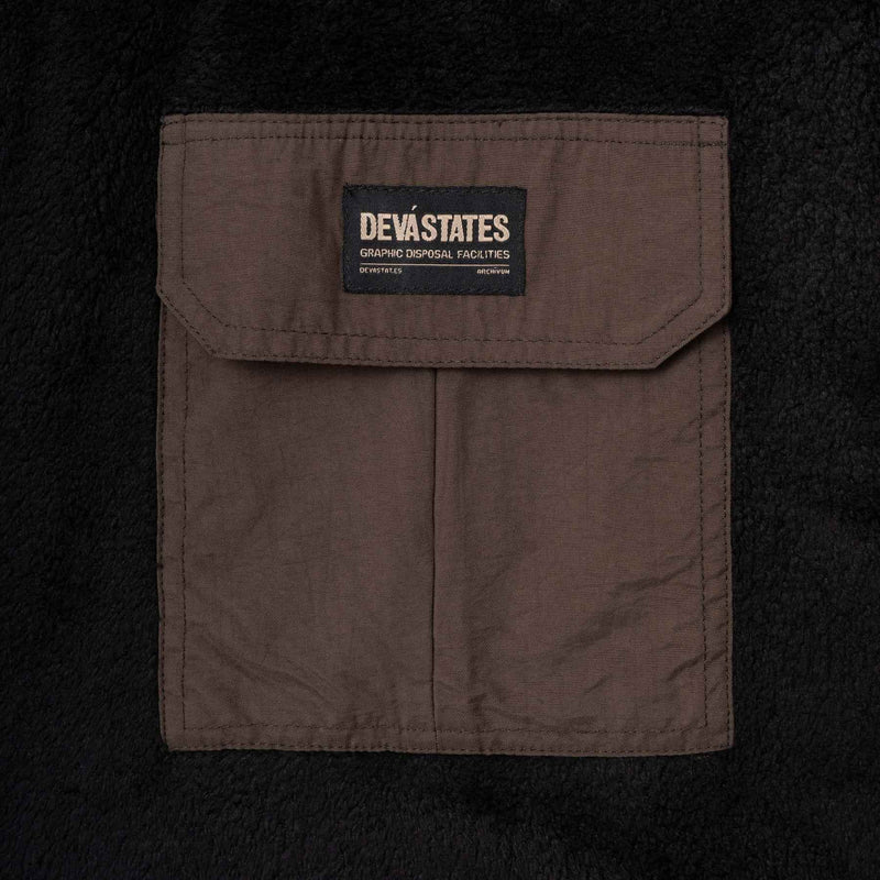Deva States Sherpa Liner Jacket Overcast (Black)