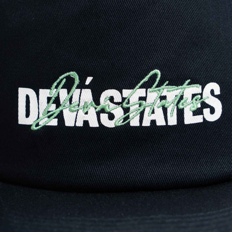 Deva States Snapback Cap Overlay (Navy Blue)