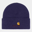 Carhartt WIP American Script Beanie (Aura)