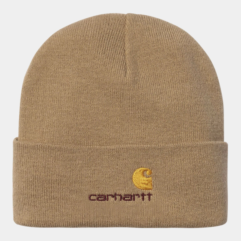 Carhartt Wip American Script Beanie (Peanut)