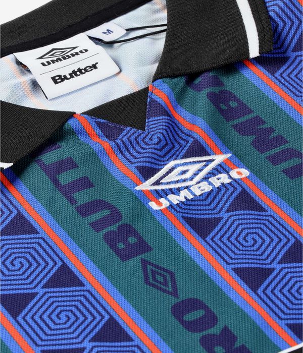 Butter Goods x Umbro - Vert Jersey (Forest/Cobalt)