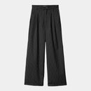 Carhartt WIP W' Seaton Pant (Seaton Stripe Black / Wax)