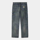 Carhartt WIP Double Knee Pant (Blue Worn Used)