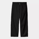 Carhartt WIP Drewe Pant 100% Cotton 'Fountain' Twill, 8 oz (Black rinsed)