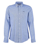 Barbour Nelson Tailored Shirt SS25 (Blue)