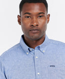 Barbour Nelson Tailored Shirt SS25 (Blue)