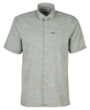 Barbour Nelson S/S Summer Fit Shirt SS25 (Bleached Olive)