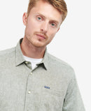 Barbour Nelson S/S Summer Fit Shirt SS25 (Bleached Olive)
