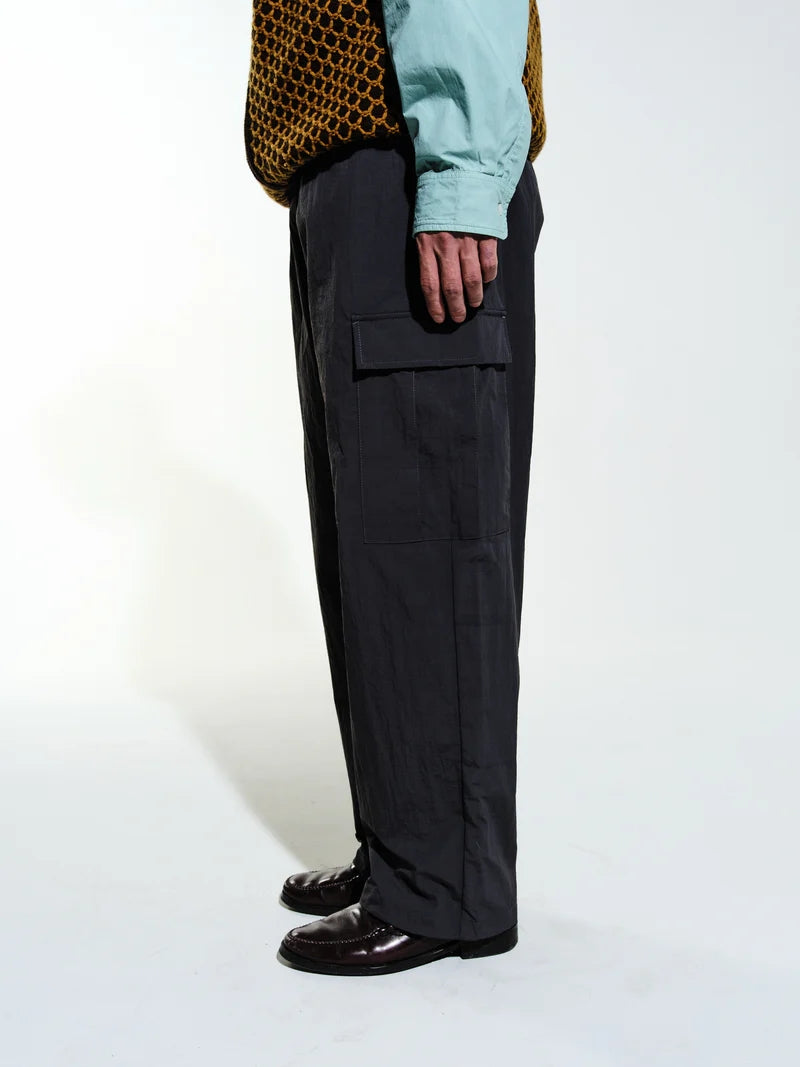 Pop Trading Company Cargo Track Pants (Charcoal)