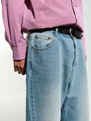 Pop Trading Company Drs Pants  (Washed Denim)