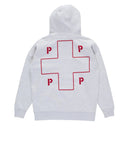 Pop Trading Company Lifesaver Hooded Sweat (Ash Grey)
