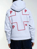 Pop Trading Company Lifesaver Hooded Sweat (Ash Grey)