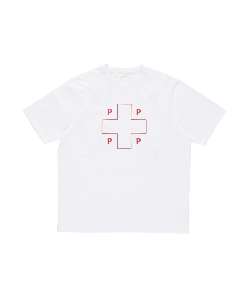 Pop Trading Company Lifesaver Logo T-shirt (White)