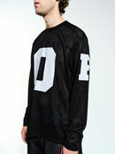 Pop Trading Company Mesh Football Longsleeve (Black)