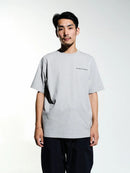Pop Trading Company Reflective Logo T-shirt (Grey Heather)