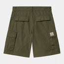 Carhartt WIP Cole Cargo Short Cotton Lane Poplin, 6 oz (Turtle rinsed)