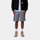 Carhartt WIP Blake Short Polyester/Cotton Chambray, 2.06 oz (Blue rinsed)