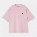 Carhartt WIP W' S/S Nelson T-Shirt Organic Cotton Single Jersey, 165 g/m² (Hortensia garment dyed)