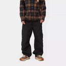Carhartt WIP Jet Cargo Pant Cotton Columbia Ripstop, 6.5 oz (Black rinsed)