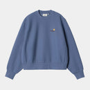 Carhartt WIP W' Hd American Script (Blue Iris)
