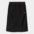 Carhartt WIP W' American Script Sweat Skirt (Black)