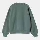 Carhartt WIP W' Casey Sweatshirt Cotton Sweat, 420 g/m² (Silver Pine / Silver)