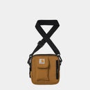 Carhartt WIP Essentials Bag Small Recycled Polyester Canvas, 11.25 oz (Hamilton Brown)