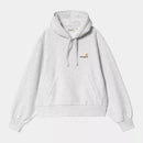 Carhartt WIP W' Hooded American Script (Ash Heather)