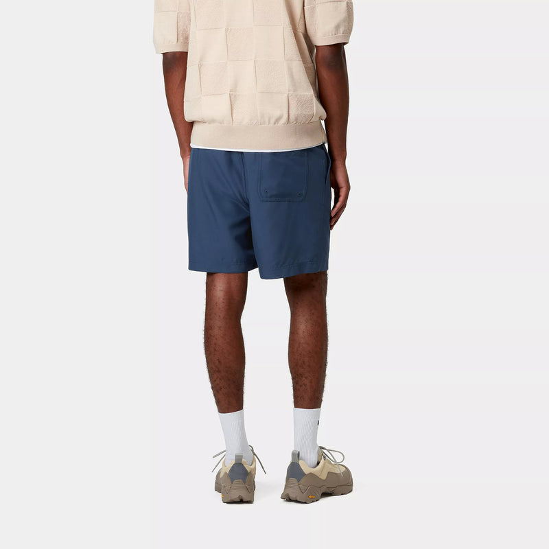 Carhartt WIP Chase Swim Trunks (Dusky Blue/Gold)