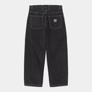 Carhartt WIP Brandon Pant Cotton Clark Twill, 10.5 oz (Black Stone Dyed)