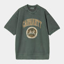 Carhartt WIP Library Sweat Cotton Sweat, 420 g/m² (Conifer Garment Dyed)