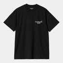 Carhartt WIP S/S Hartt Chain T-Shirt Organic Cotton Single Jersey, 175 g/m² (Black)