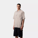 Carhartt WIP S/S Craft Shirt Polyester/Cotton Poplin, 3.8 oz (Dusky Beige)