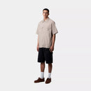 Carhartt WIP S/S Craft Shirt Polyester/Cotton Poplin, 3.8 oz (Dusky Beige)