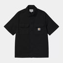 Carhartt WIP S/S Craft Shirt Polyester/Cotton Poplin, 3.8 oz (Black)