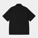 Carhartt WIP S/S Craft Shirt Polyester/Cotton Poplin, 3.8 oz (Black)
