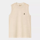 Carhartt WIP W' Nelson A-Shirt Organic Cotton Single Jersey, 220 g/m² (Fleur De Sel garment dyed)