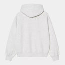 Carhartt WIP W' Hooded WIP Sweat Cotton/Polyester Sweat, 340 g/m² (Ash Heather)