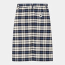 Carhartt WIP W' Tarbell Skirt Cotton Oxford, 4.7 oz Tarbell Check (Dark Navy / White)