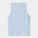 Carhartt WIP W' Philips A-Shirt Cotton/Elastane Ribbing 2X1, 245 g/m² (Air Sky)