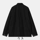 Carhartt WIP Notus Coach Jacket Cotton Poplin, 4.4 oz (Black)