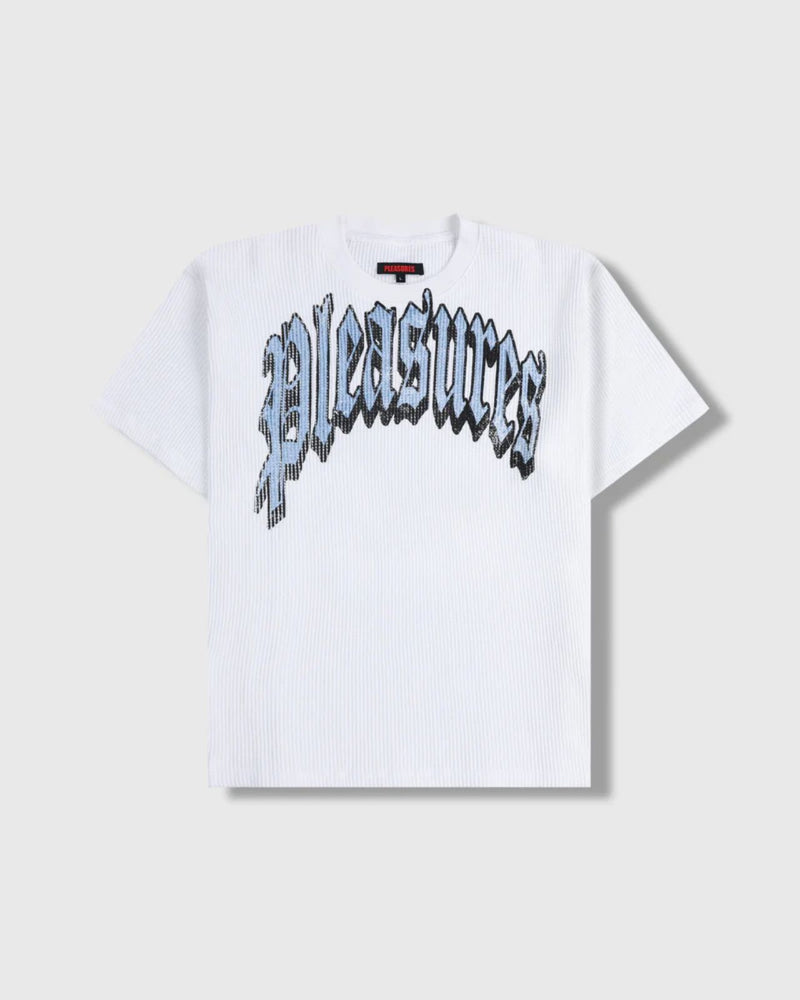 Pleasures Twitch Waffle Shirt (White)