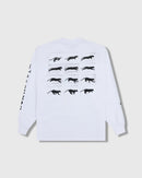 Pleasures Sprint Long Sleeve (White)