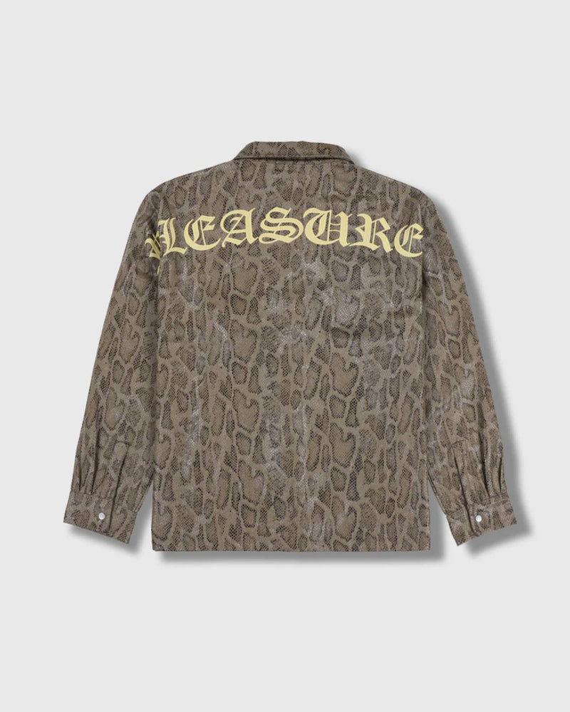 Pleasures Anaconda Overshirt (Brown)