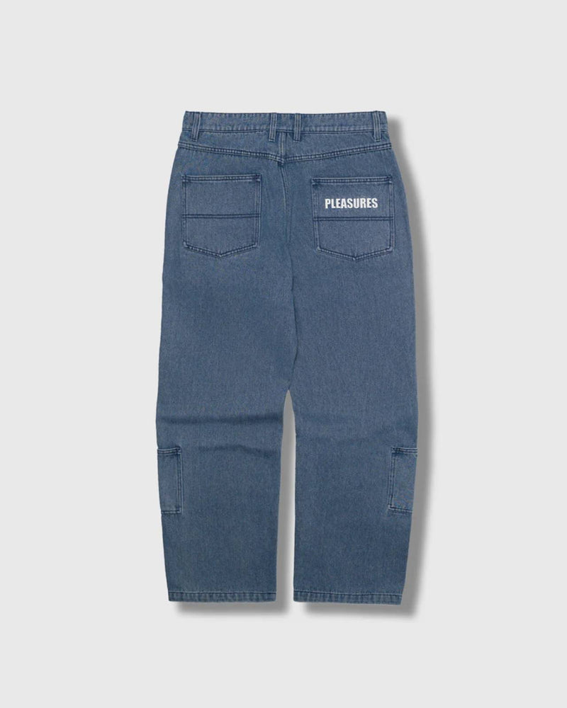 Pleasures Floral Ultra Double Knee (Indigo)