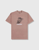 Pleasures 9th Street T-Shirt (Rose Quartz)