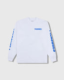 Pleasures Impact Staff Long Sleeve (White)