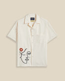 Portuguese Flannel Embroidery Face